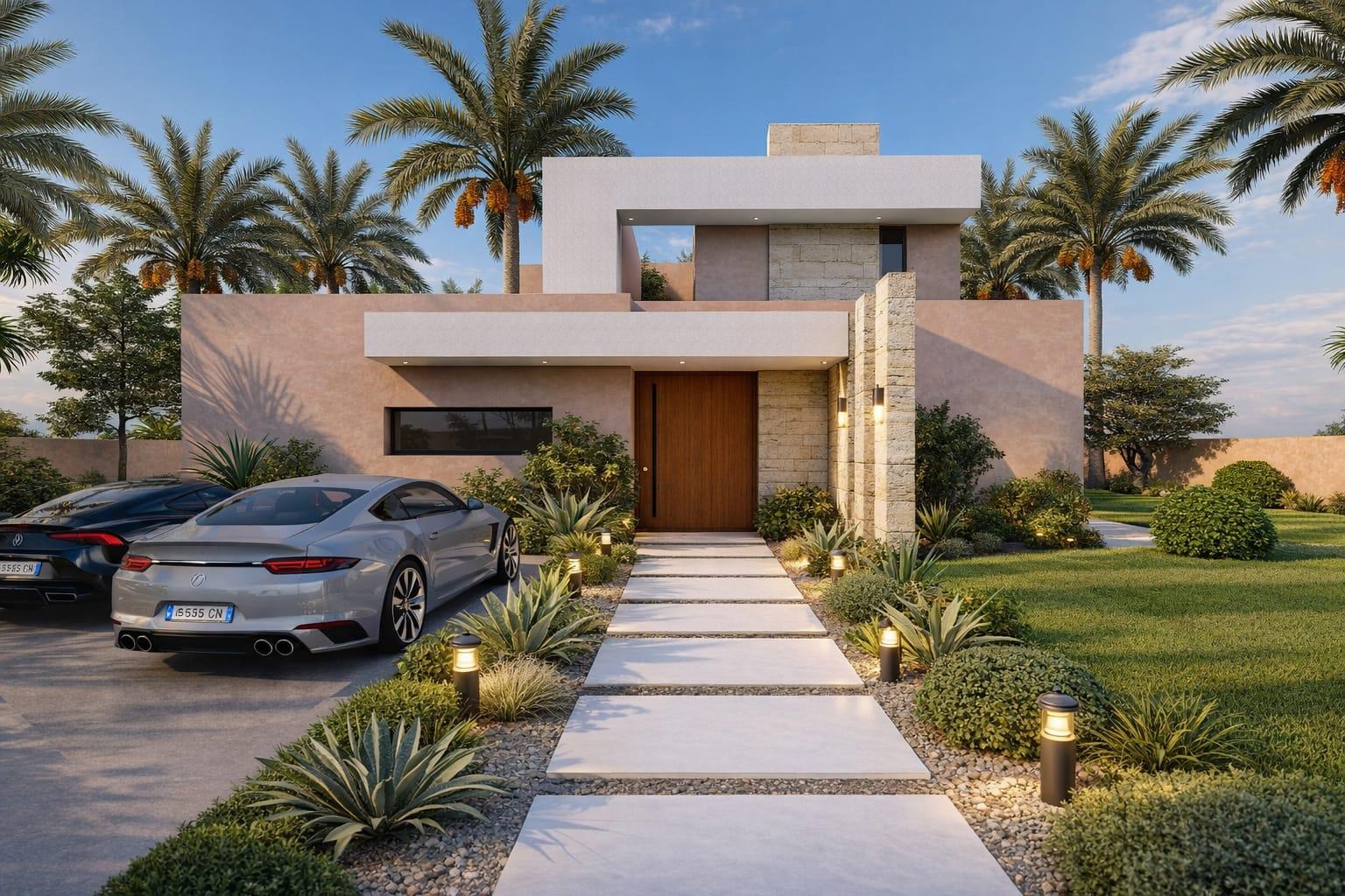 Villa Emeraude jardin