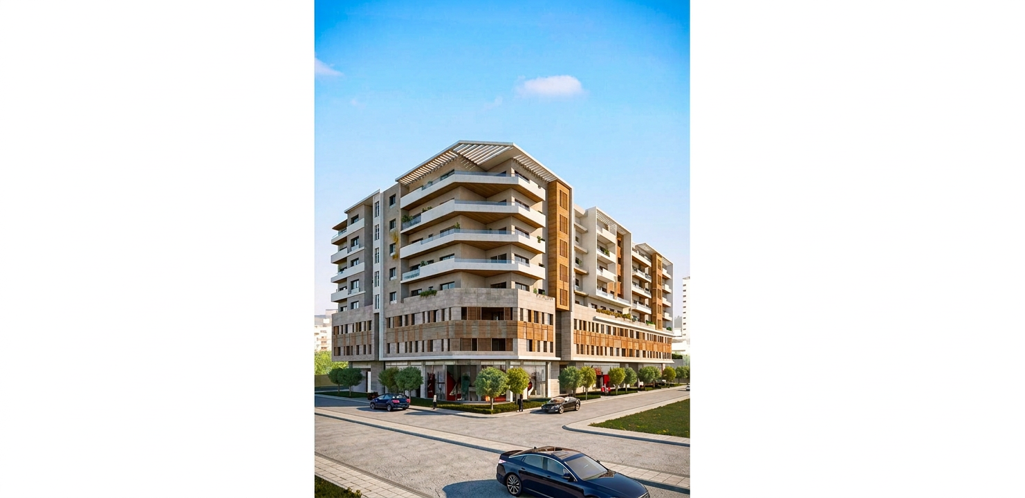 Immeuble professionnel R + 7 en plein bld haasan 1 de 7600 m a la vente - Photo 1