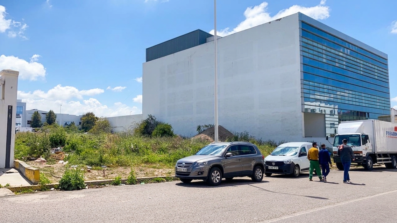 exclusivite terrain industriel de 1600 m2 a la location zone - Photo 1